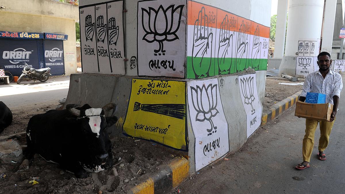 Gujarat polls | 21% candidates in first phase facing criminal cases; AAP tops list, followed by Congress, BJP: Report