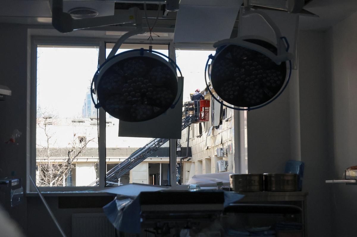 thehindu.com - Reuters - Russian drones kill four in Ukraine, damage key infrastructure and maternity hospital