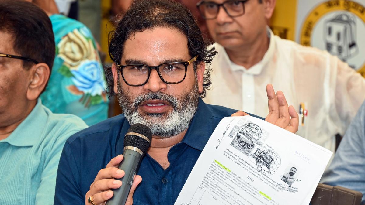Prashant Kishor’s Jan Suraaj Party submits memorandum to Bihar Governor for Deputy CM’s removal