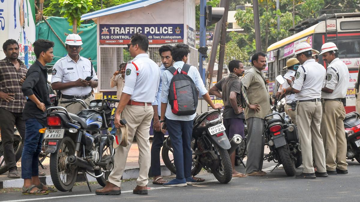 Half of Visakhapatnam’s motorists fined in 2022 driving around scot-free