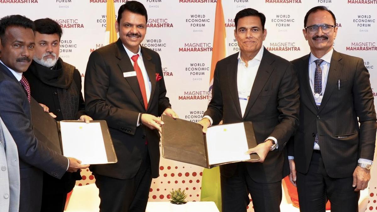 Maharashtra signs MoUs worth ₹4.99 lakh crore at Davos