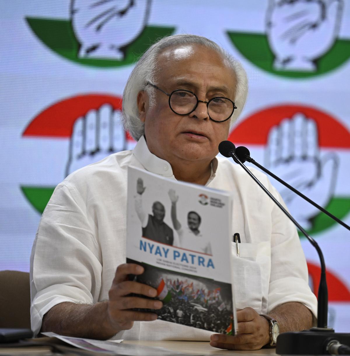 PM Taking Inspiration From Goebbels While Speaking About Cong Nyay Patra: Ramesh
