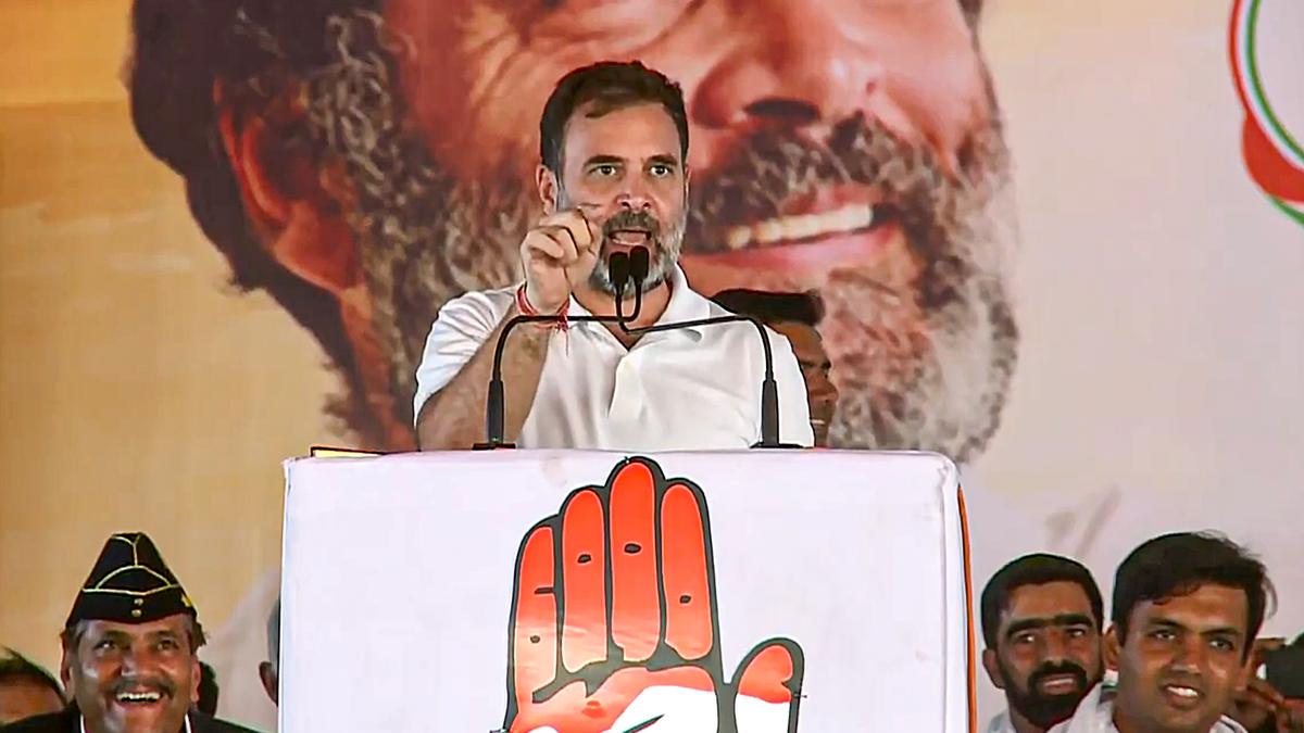 In Rahul Gandhi’s first election rally in Haryana, he promises to scrap Agniveer scheme and waive farmer debts