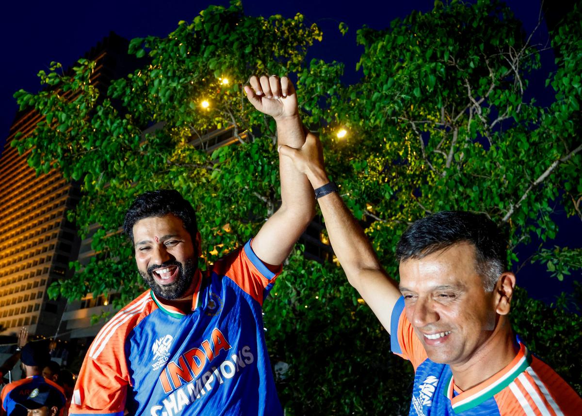 Dua tango: Kombinasi Rohit dan Dravid mengakhiri kekeringan India di acara ICC pada tahun 2024.