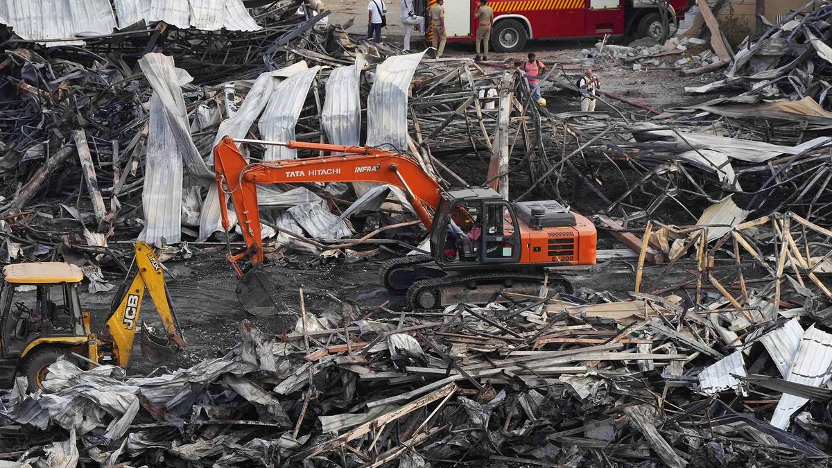 Rajkot fire tragedy | Another game zone partner held; one accused died in blaze, say Police