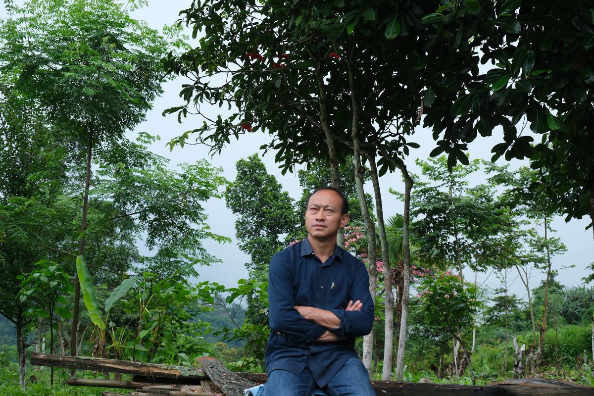 Nuklu Phom, a theologian and environmentalist from Yaongyimchen village in Nagaland’s Longleng district.