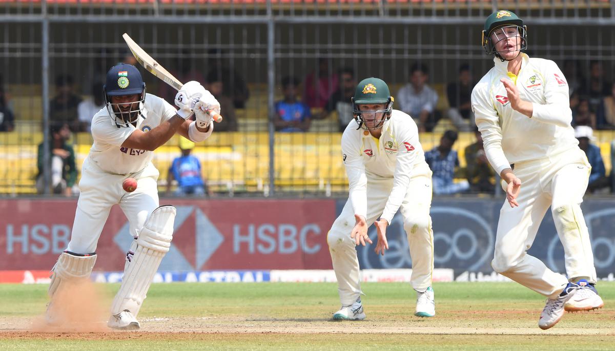 Old warhorse: Cheteshwar Pujara kept the Aussies on their toes with a remarkable show of batsmanship.