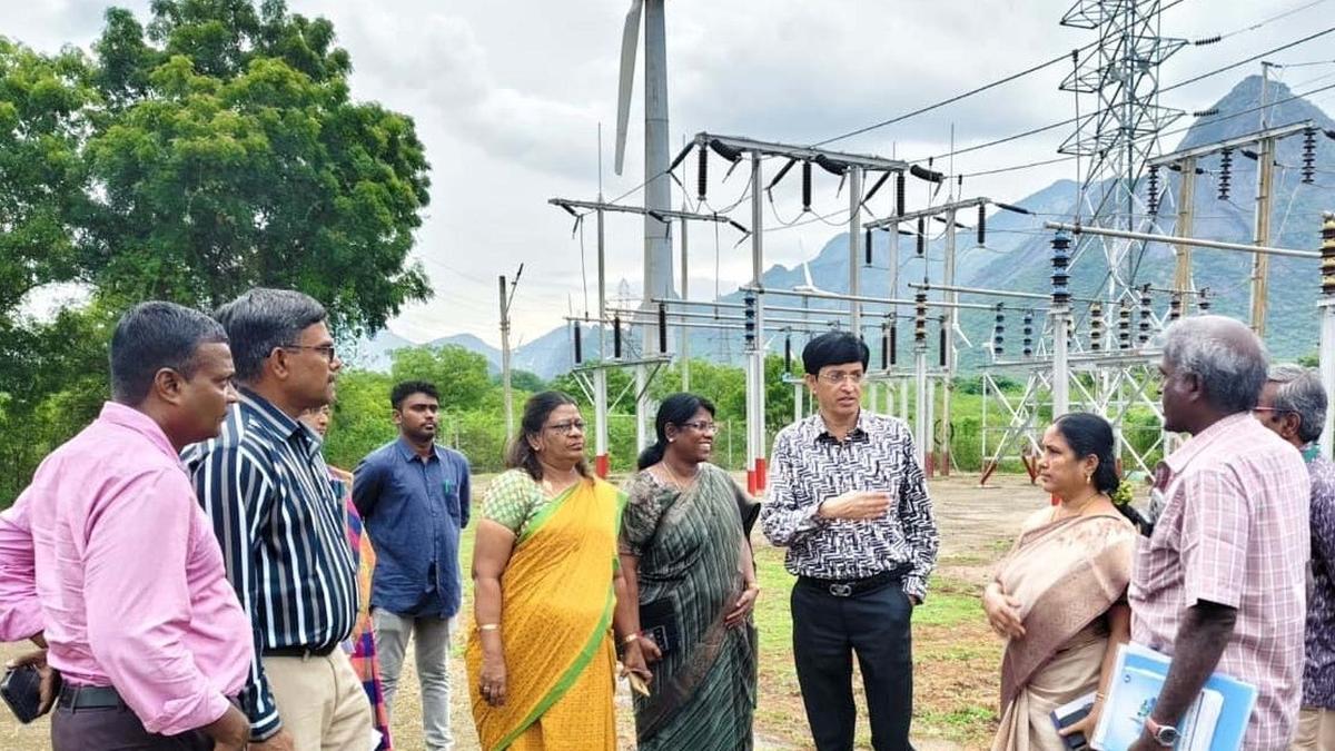Inspection conducted for establishment of new wind and solar power generation units in Muppandal