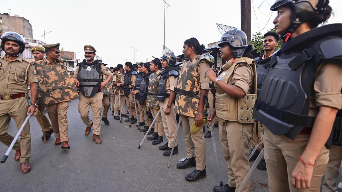 Strict vigil across U.P. on Bakrid, police conduct flag march, foot patrols in sensitive districts