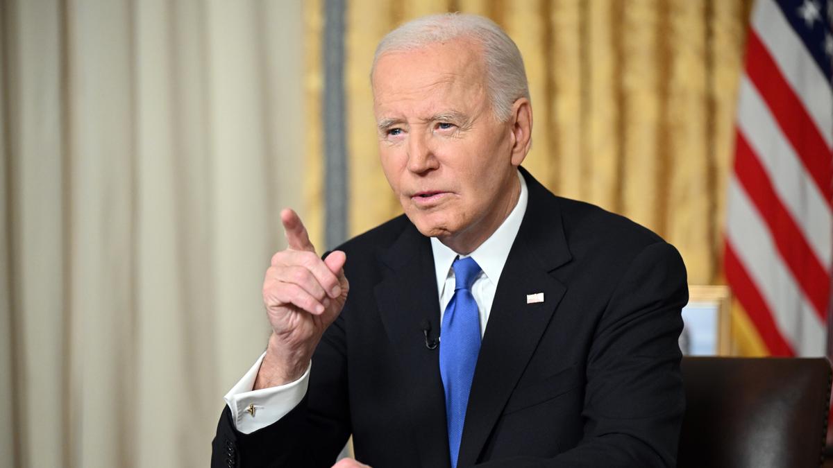 In farewell address to nation, Biden warns of dangers of ‘oligarchy’ running the U.S.