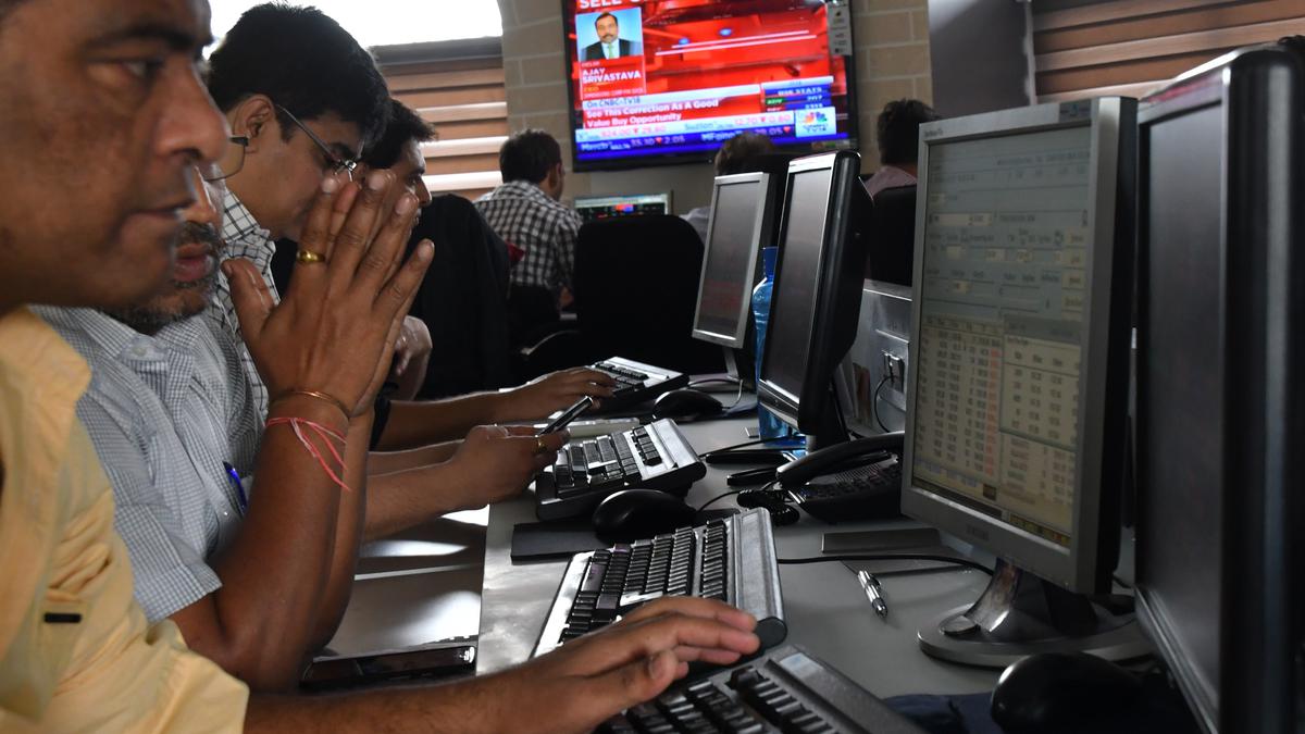 Sensex falls below 65,000; IT, metal stocks weigh on weak global trend