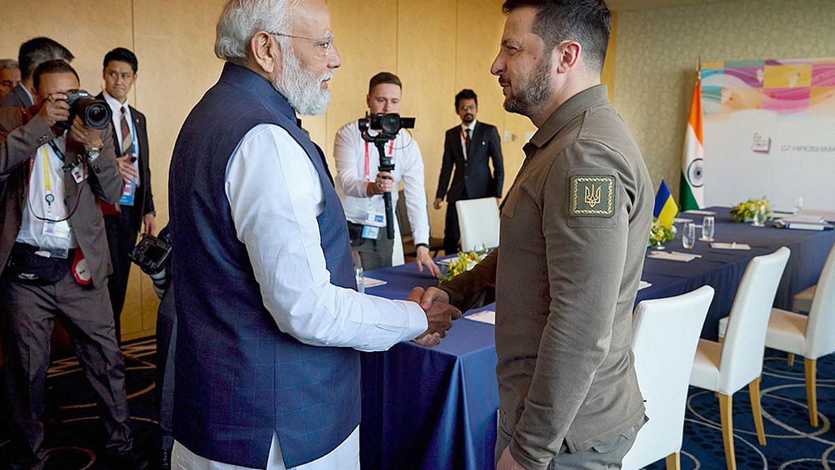Ukrainians may seek a way out of the war during talks in Delhi