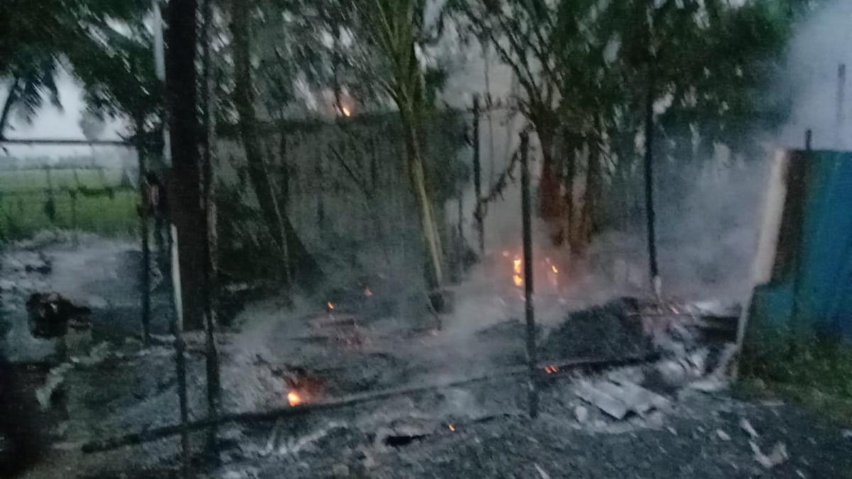 Two killed, 15 workers injured as lightning hits cracker unit in East Godavari