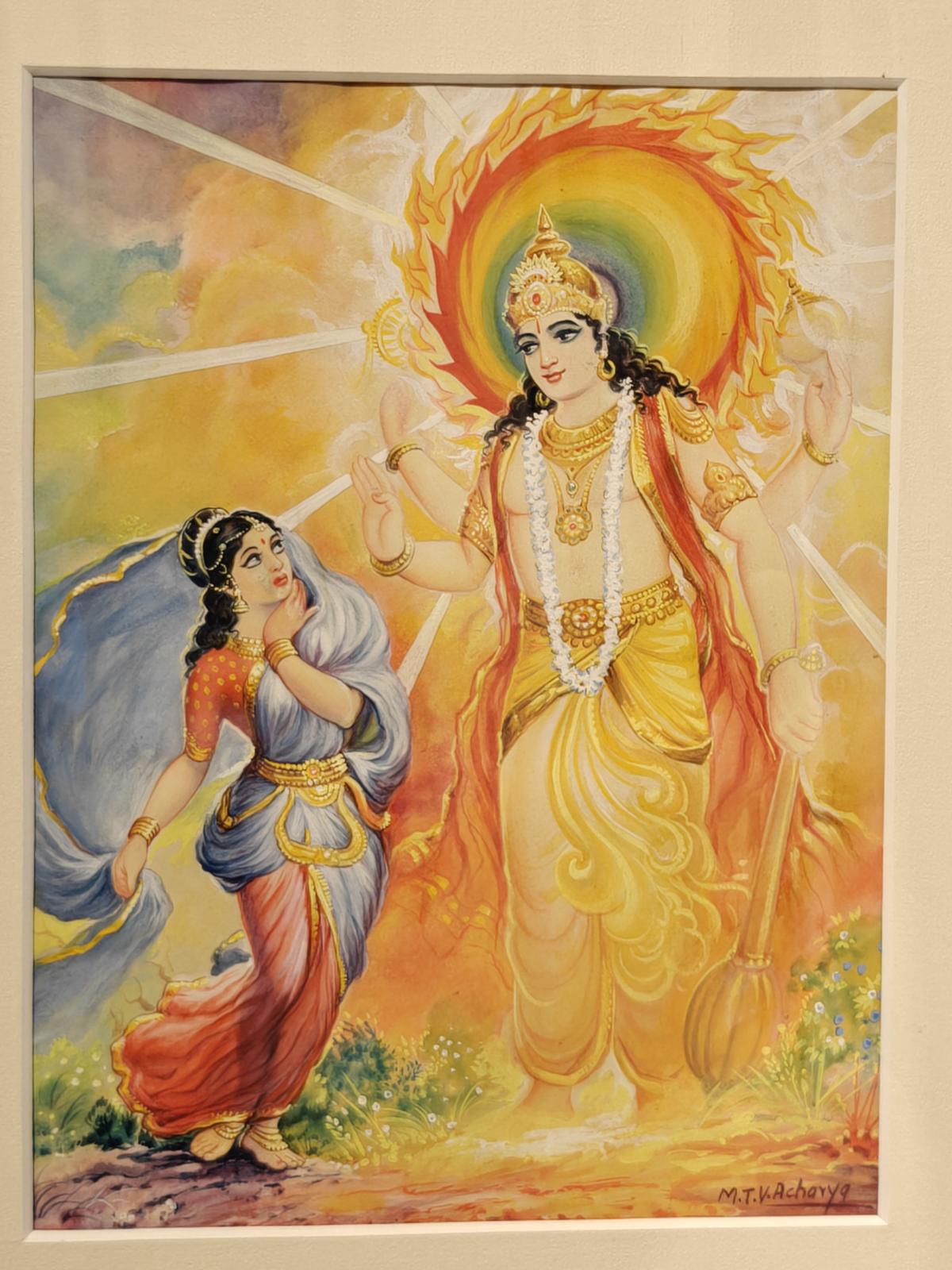 भारतीय विश्व संस्कृति संस्थान में एमटीवी आचार्य के जीवन और कला से भारतीय विश्व संस्कृति संस्थान में एमटीवी आचार्य के जीवन और कला से