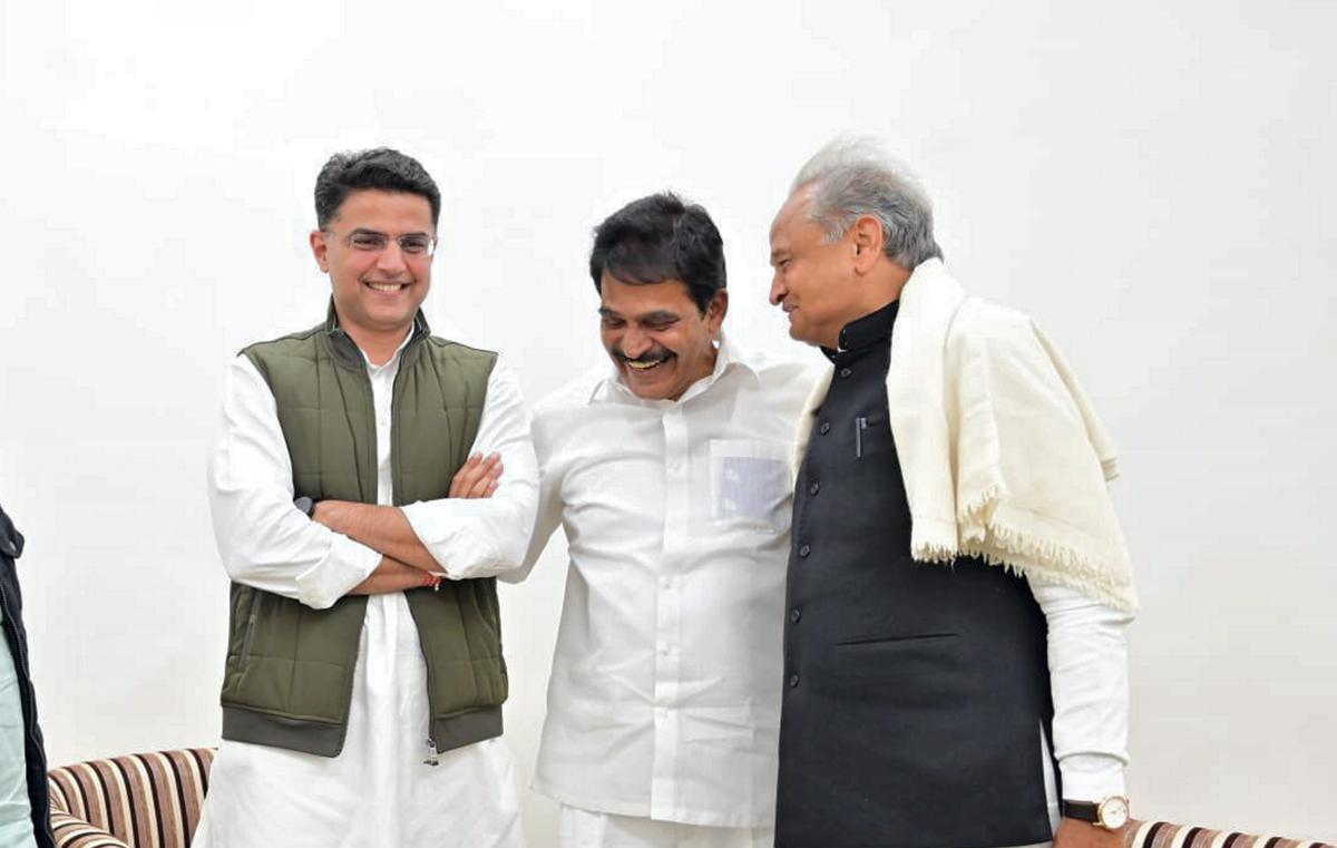 Show of unity by Gehlot, Pilot just 'political break' for time being: BJP