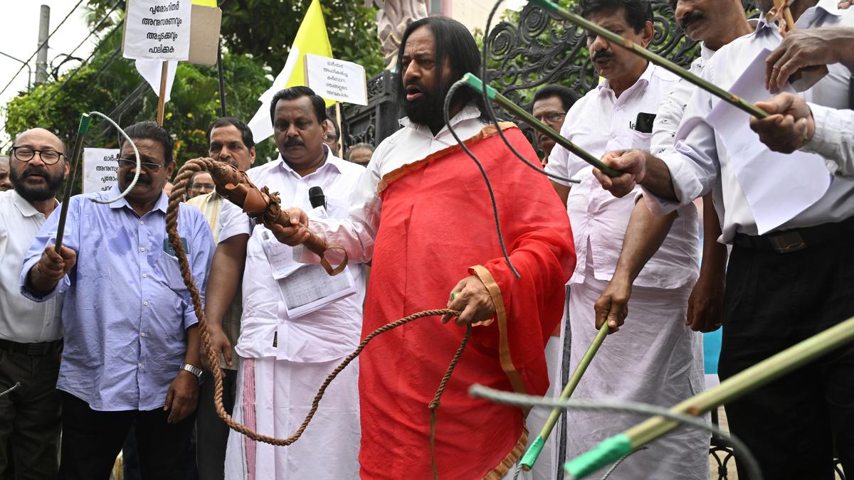 Synod Mass supporters wield the ‘whip’ to protest