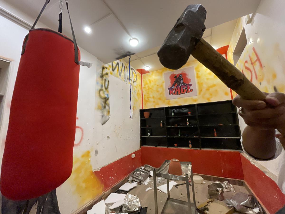 RI's First Rage Room - Relieve Stress, Make A Mess - Smash 'N' Splash