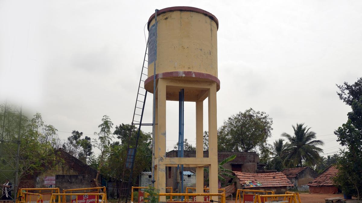 Vengaivayal water tank issue NHRC directs Pudukottai SP to submit