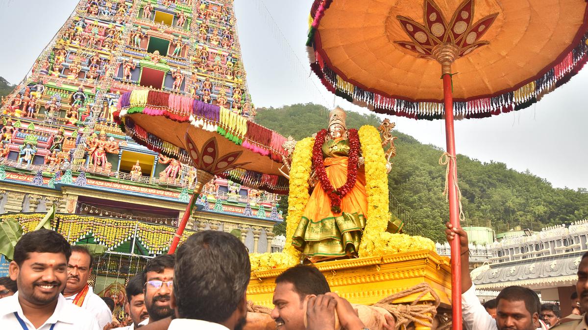 Presiding deity appears as Maha Chandi today - The Hindu