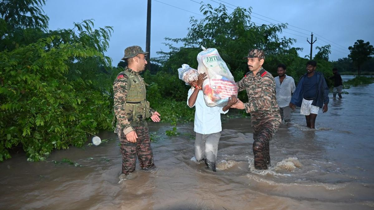 Indian Army Deployed for Flood Relief in Telangana's Medak