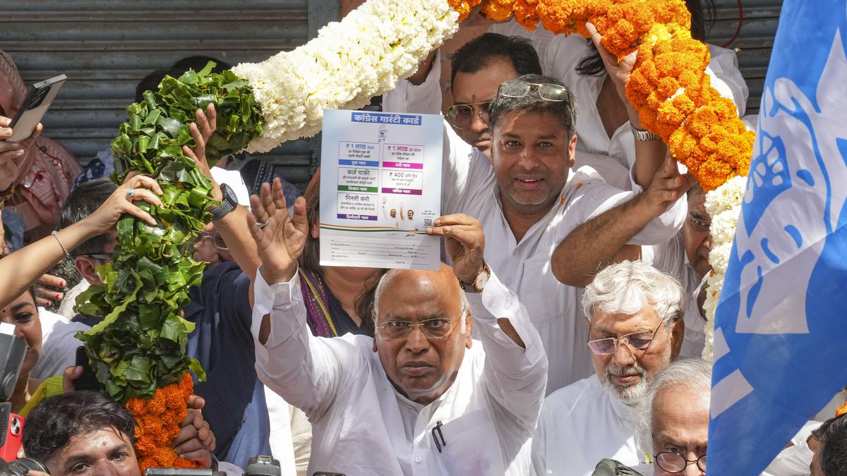 Mallikarjun Kharge launches Congress' 'Ghar Ghar Guarantee' initiative