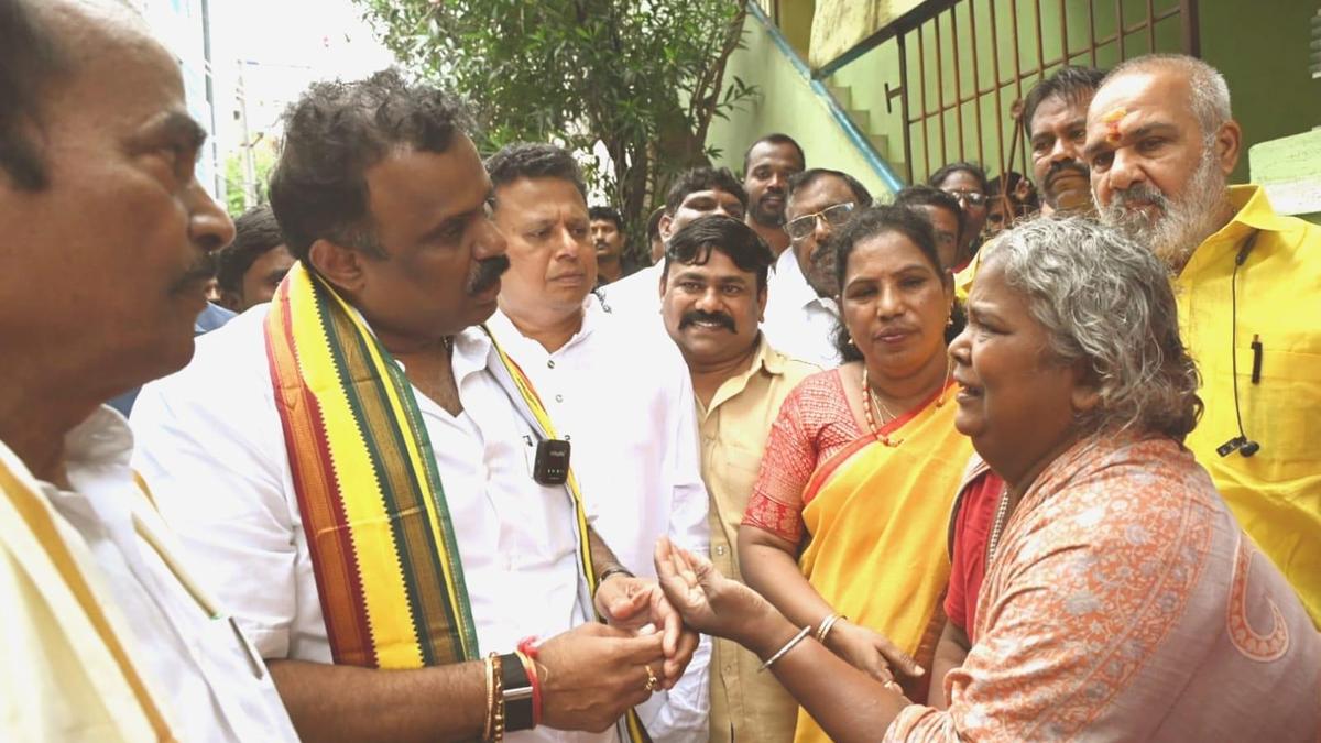 Ministers brave rain to distribute NTR Bharosa pensions in South Coastal A.P.