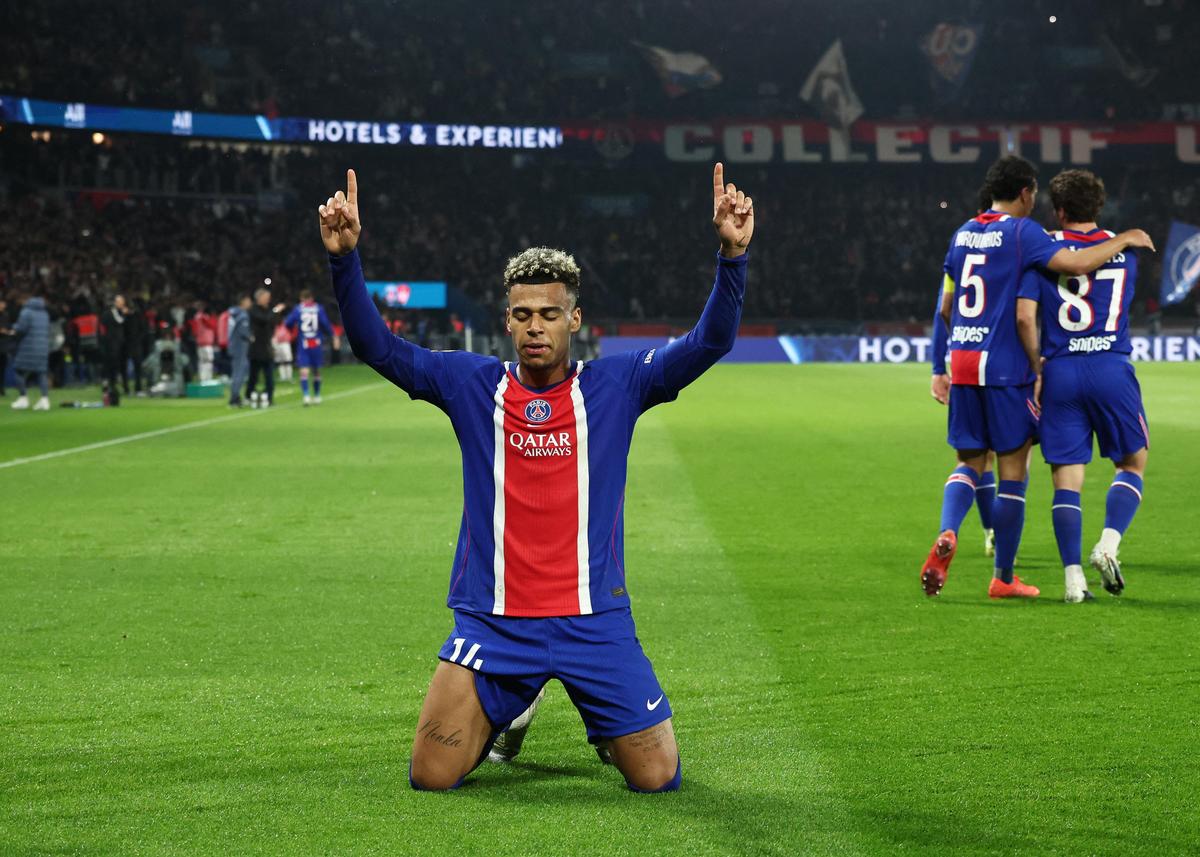 File photo of France’s Desire Doue.