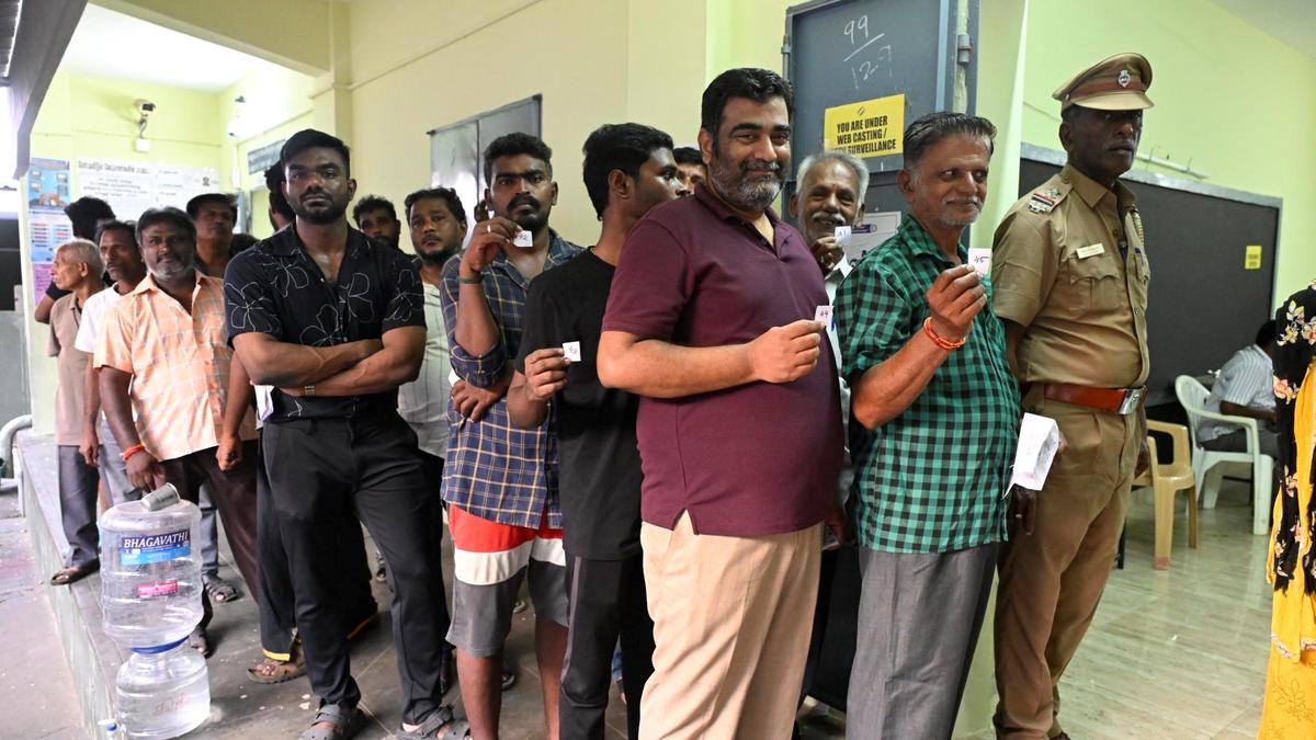 Steady turnout, peaceful polling mark Assembly election in Erode district