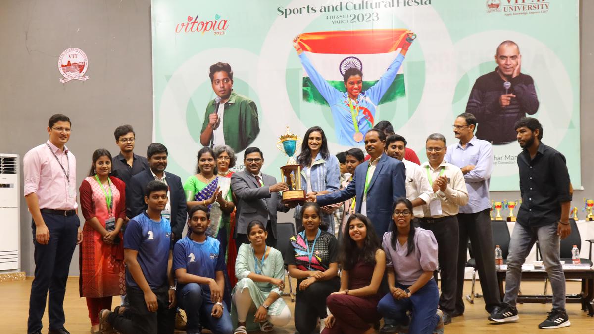 Give equal importance to sports, P.V. Sindhu tells students at VIT-AP jamboree