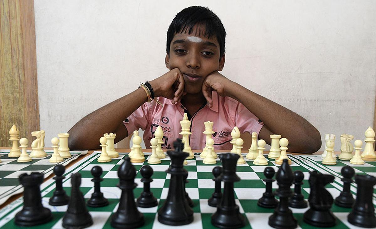 Grandmaster Praggnanandhaa helping his sister turn queen of 64 squares -  The Hindu