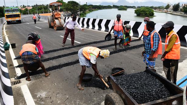 Trichy Road flyover remains closed for traffic movement