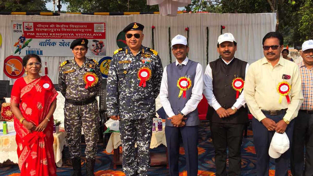 Annual Sports Day of Kendriya Vidyalaya organised in Visakhapatnam