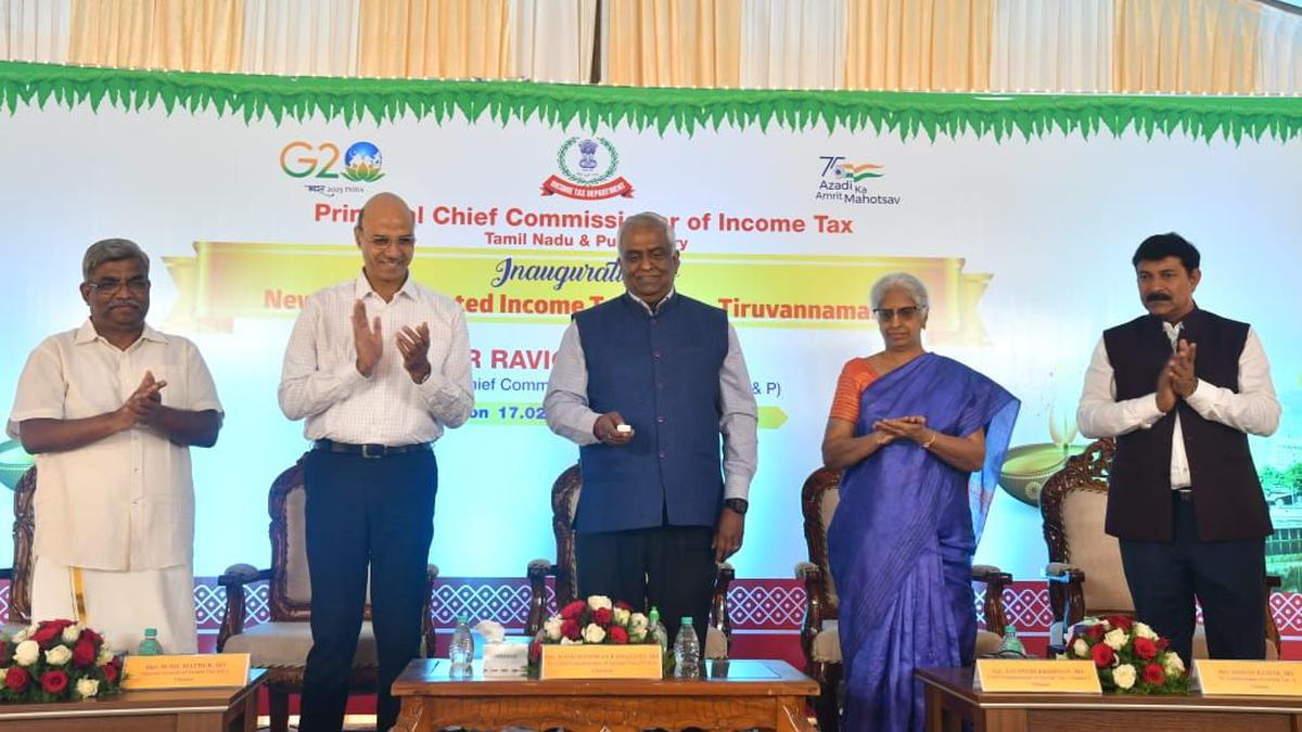 Income Tax office in Tiruvannamalai inaugurated