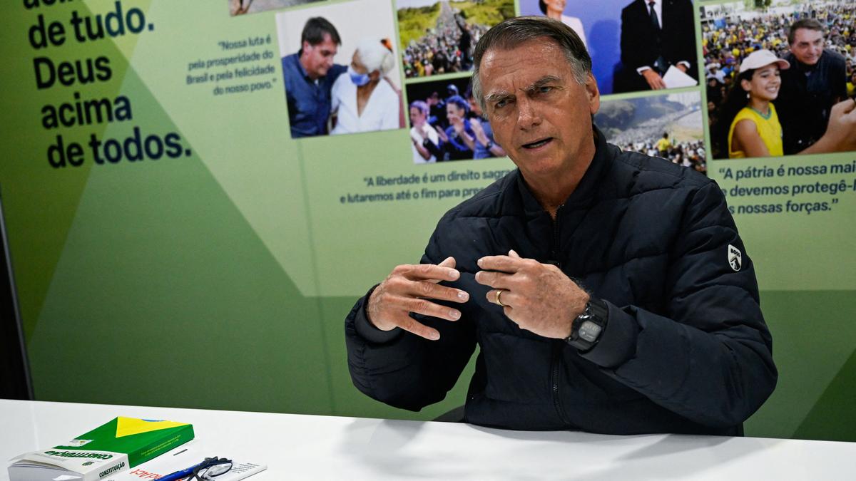Brazil police raid home of Bolsonaro, accused of plotting coup