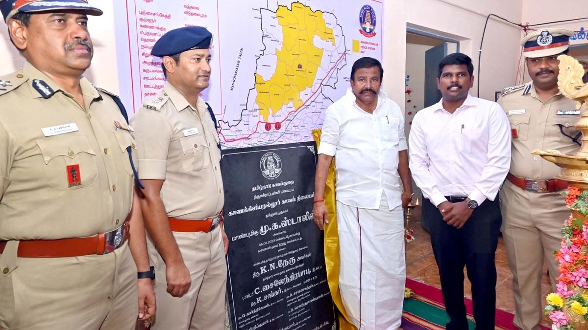 Three police stations inaugurated in Tiruchi, Perambalur and Pudukottai districts