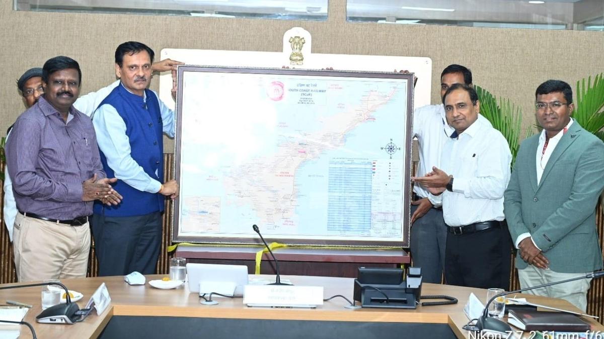 SCoR launches ops in Vizag; GM unveils new railway zone’s system map