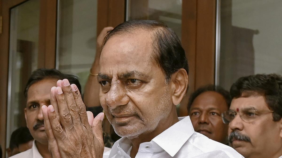 Former Telangana Chief Minister K. Chandrashekar Rao hospitalised with hip injury 