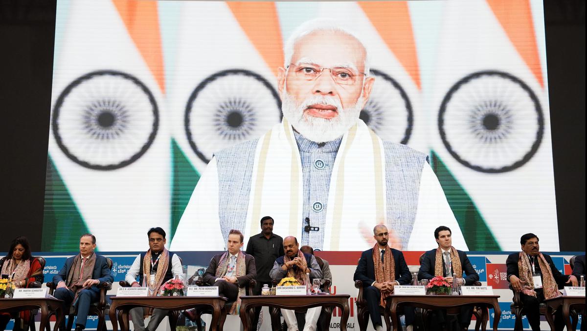 India showed world how to democratise technology, use it as a weapon against poverty: Prime Minister Narendra Modi
 