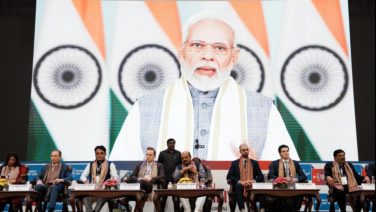 India showed world how to democratise technology, use it as a weapon against poverty: Prime Minister Narendra Modi