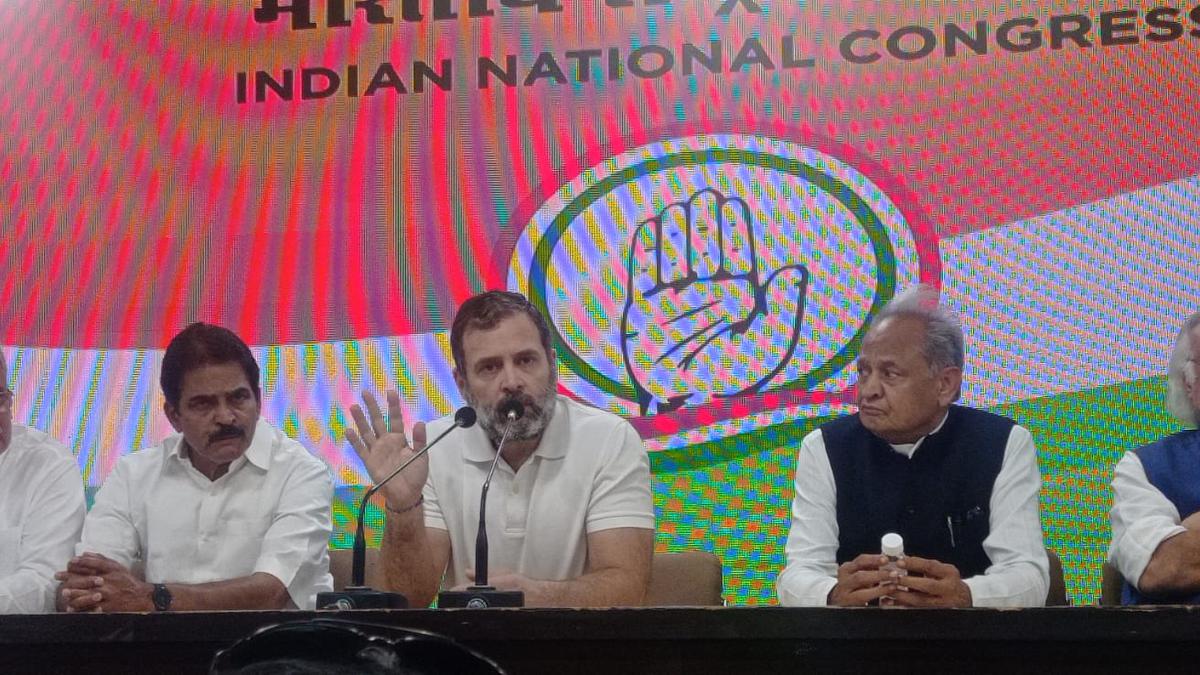 Government pressed for disqualification out of panic, says Rahul Gandhi