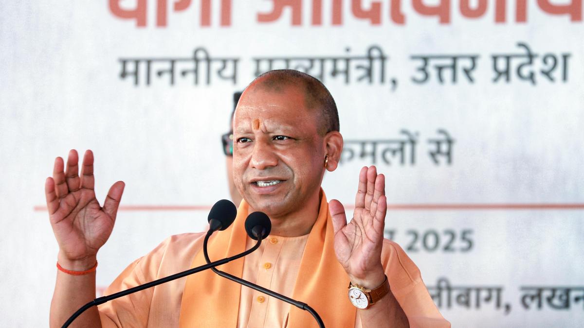 Anyone intimidating society through illegal land grabs to be penalized, warns U.P. CM Yogi