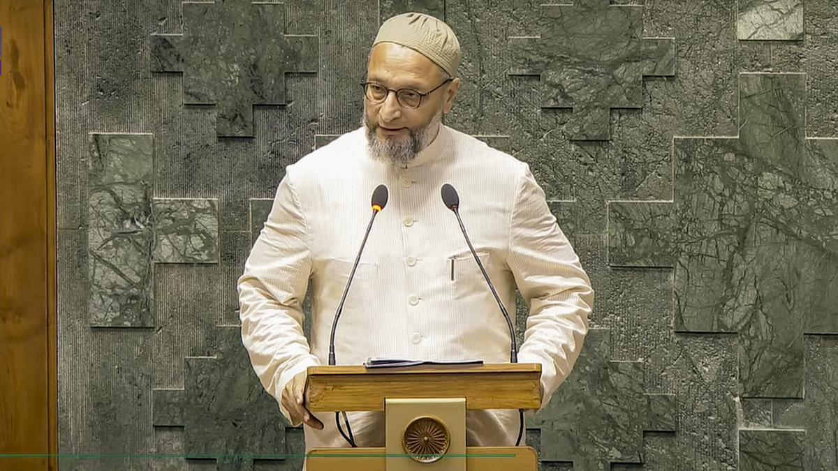 Owaisi invokes Palestine during his oath-taking in Lok Sabha