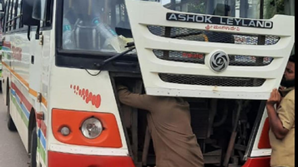 Bus seized, case of rash driving booked against driver