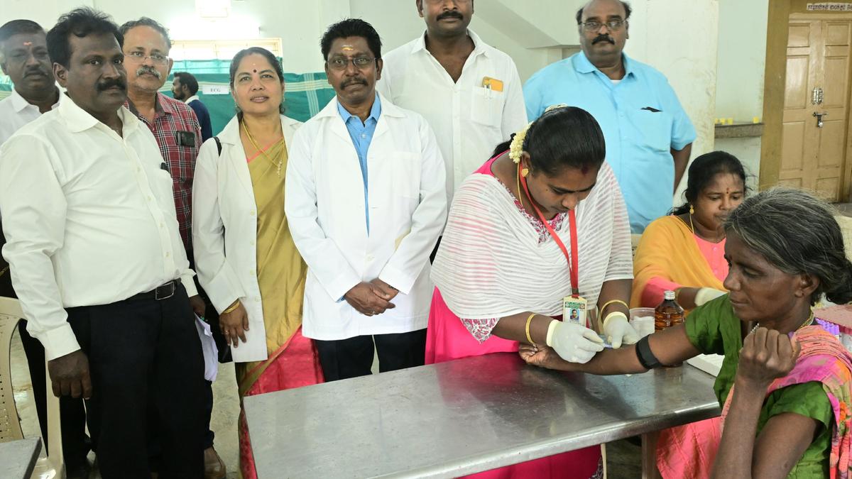 Mega rural medical camp held in Thoothukudi district