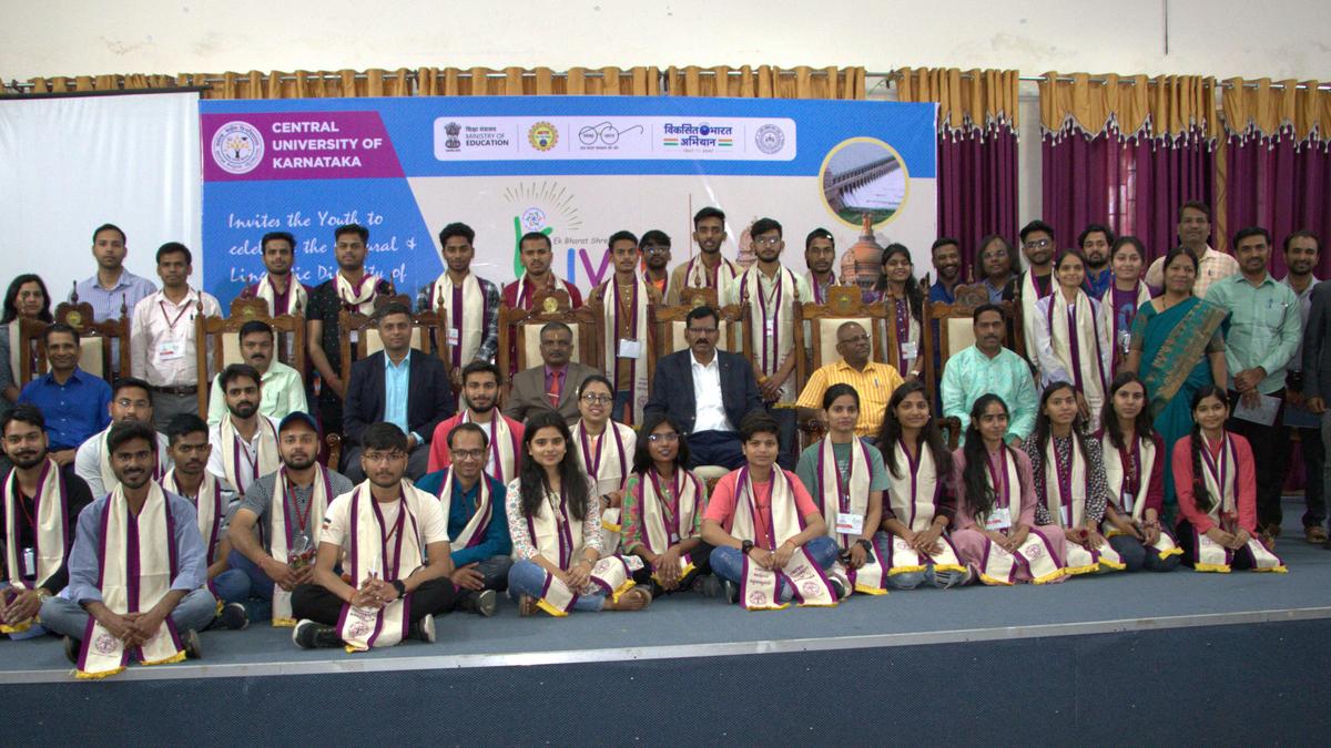 Central University welcomes Yuva Sangam team from IIT Kanpur