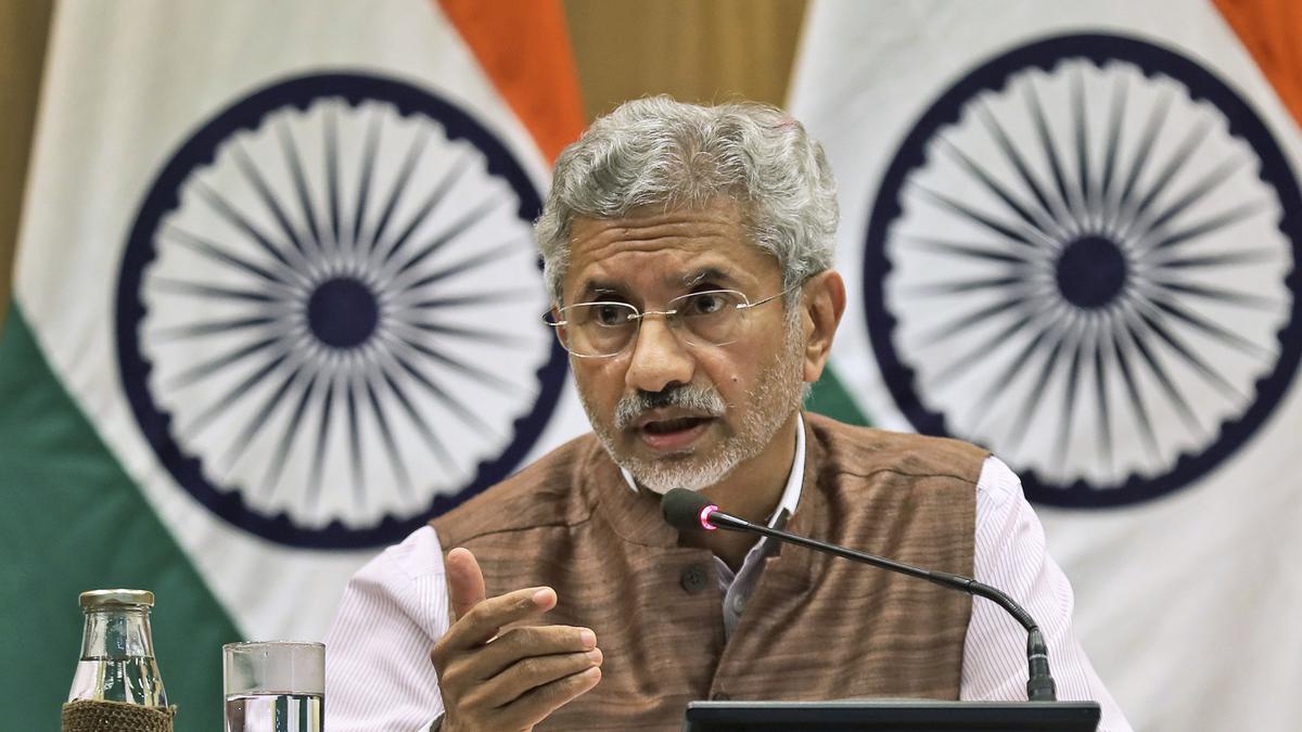 Jaishankar to visit Iran in the backdrop of U.S.-U.K. attack on Yemen