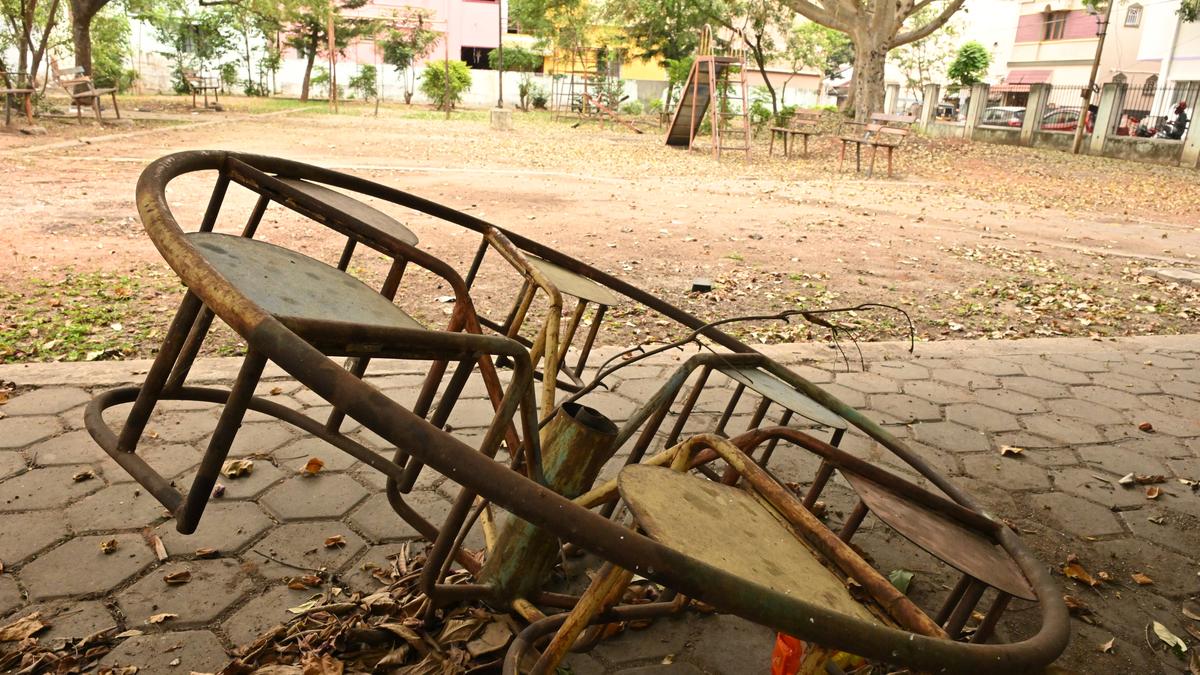 Coimbatore Corporation’s ₹6.63-crore park rejuvenation plan yet to show progress