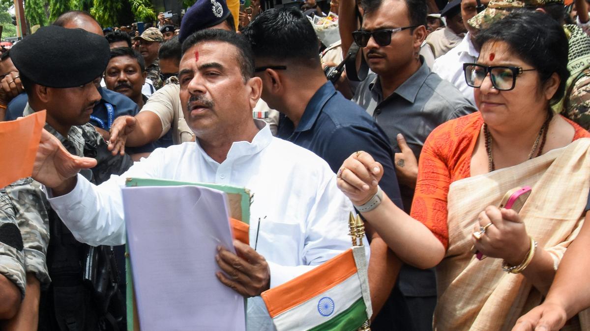 No liquor shops within 1 km of temples, education institutes; ‘maach-bhaat’ in 400 canteens for ₹5, says Suvendu