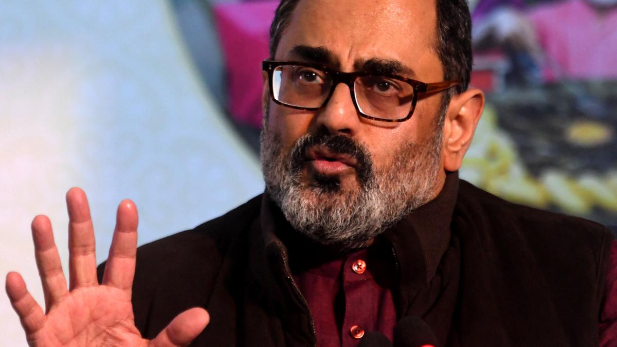Rising Cost Of Data A Concern IT Minister Rajeev Chandrasekhar The Hindu
