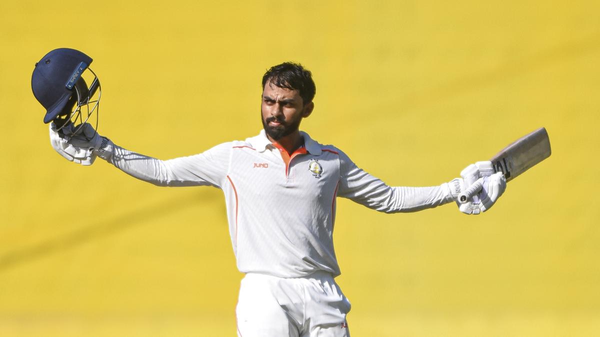 Irani Cup: Atharva Taide redeems himself with a timely hundred